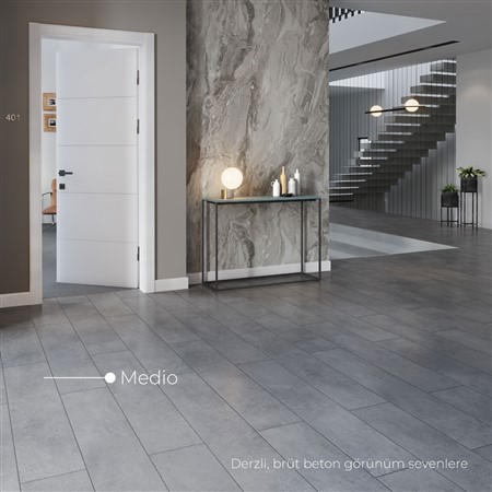 Jointed Exposed Concrete-Looking Medio